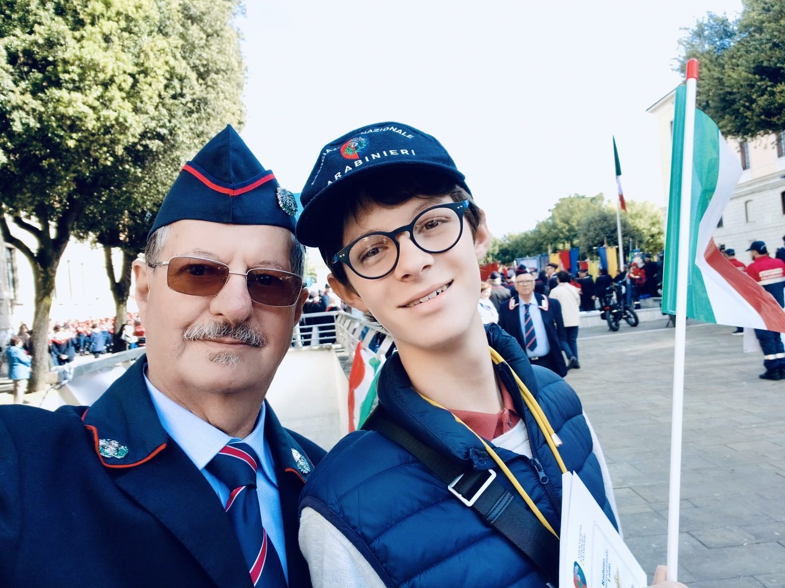Riccardo Ciapetti a un raduno