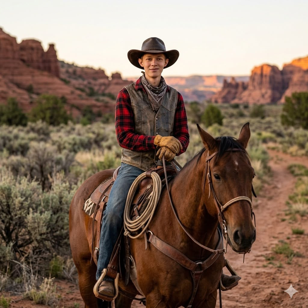 Generazione AI in stile Cowboy